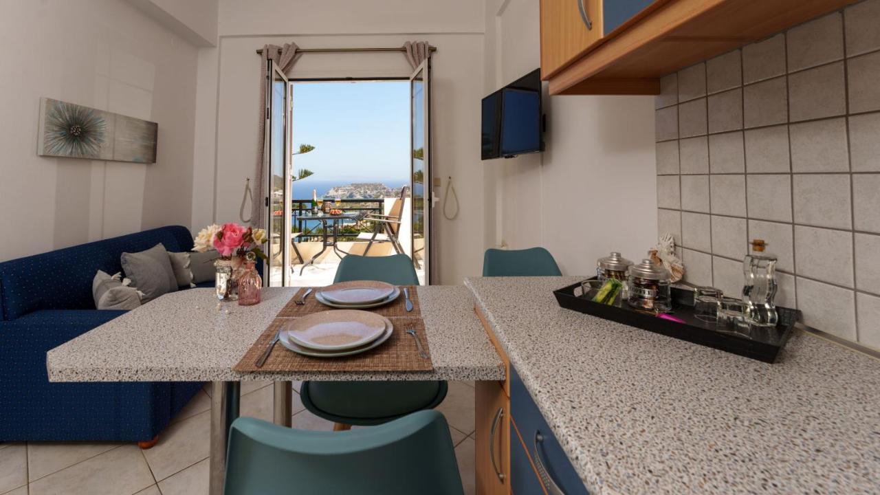 Fnk Apartments With Sea View Agia Pelagia Exteriér fotografie