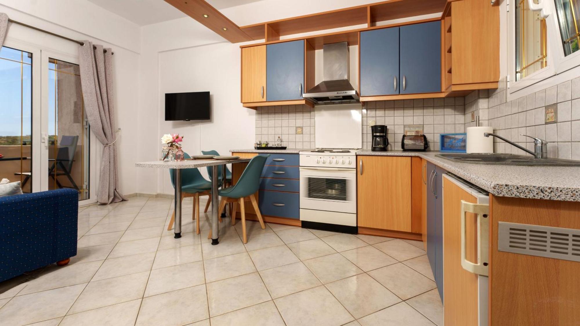 Fnk Apartments With Sea View Agia Pelagia Exteriér fotografie