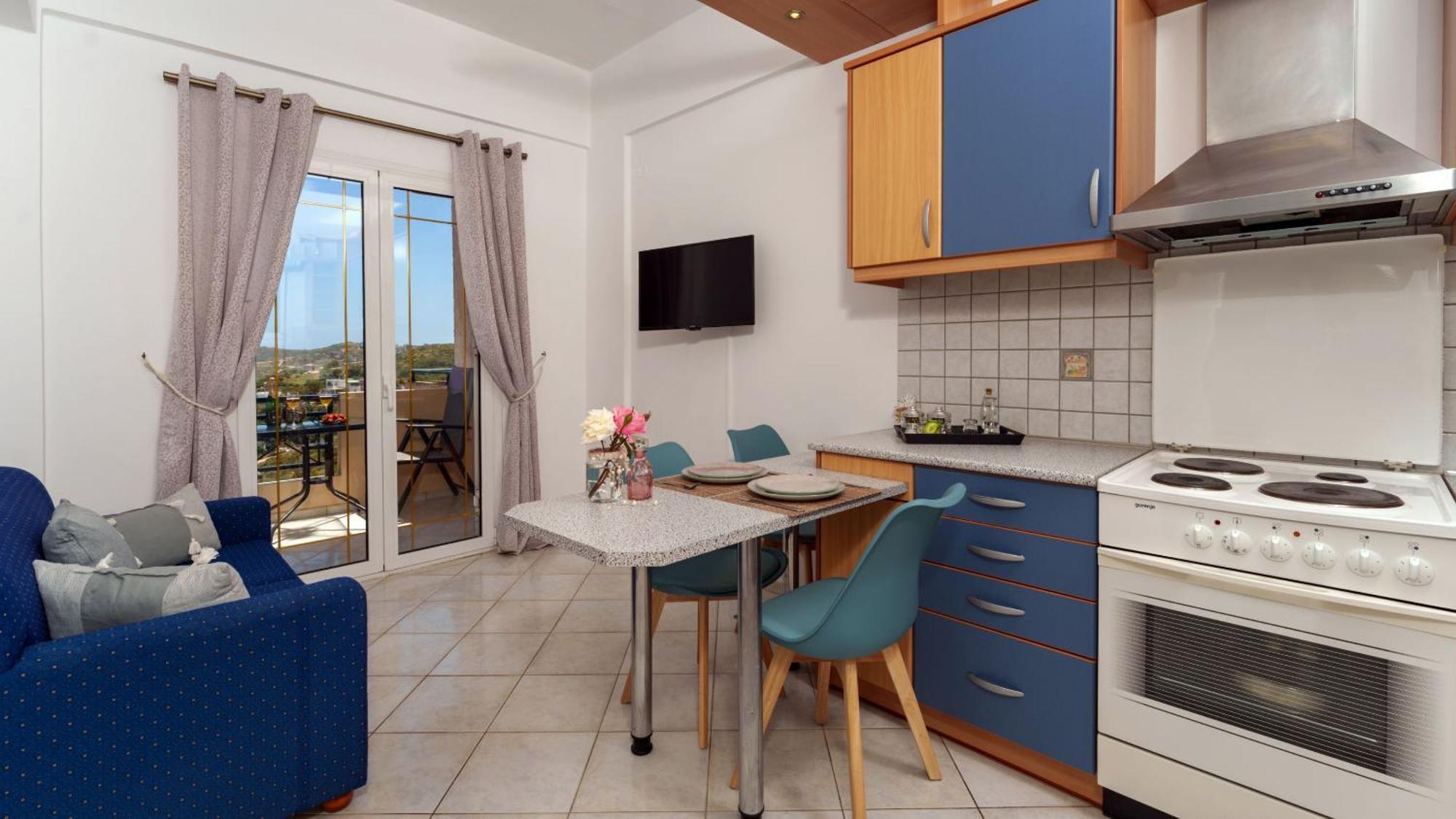 Fnk Apartments With Sea View Agia Pelagia Exteriér fotografie