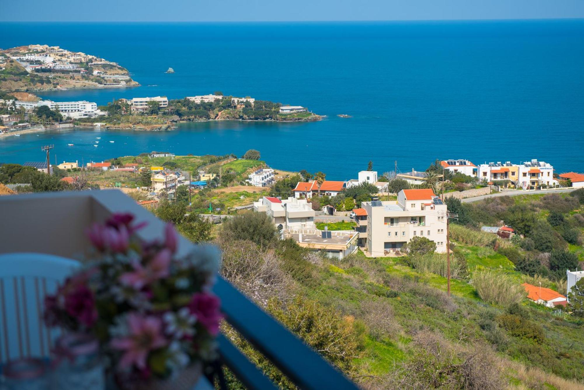 Fnk Apartments With Sea View Agia Pelagia Exteriér fotografie